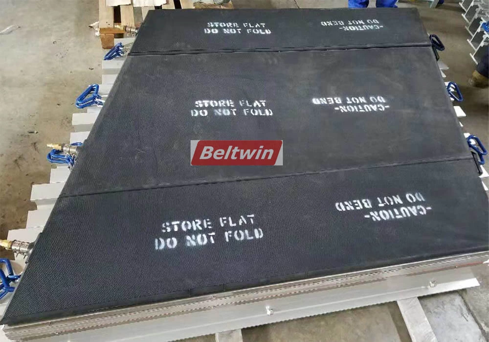 3000 mm breiter Stahlseil-Gummi-Förderband-Vulkanisierer DSLQ-S