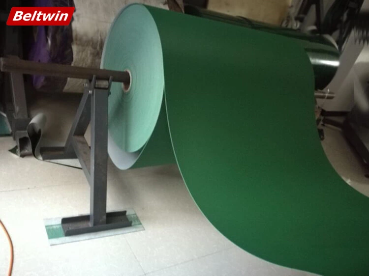 Ein Ständer für PVC-PU-Förderbandrollen