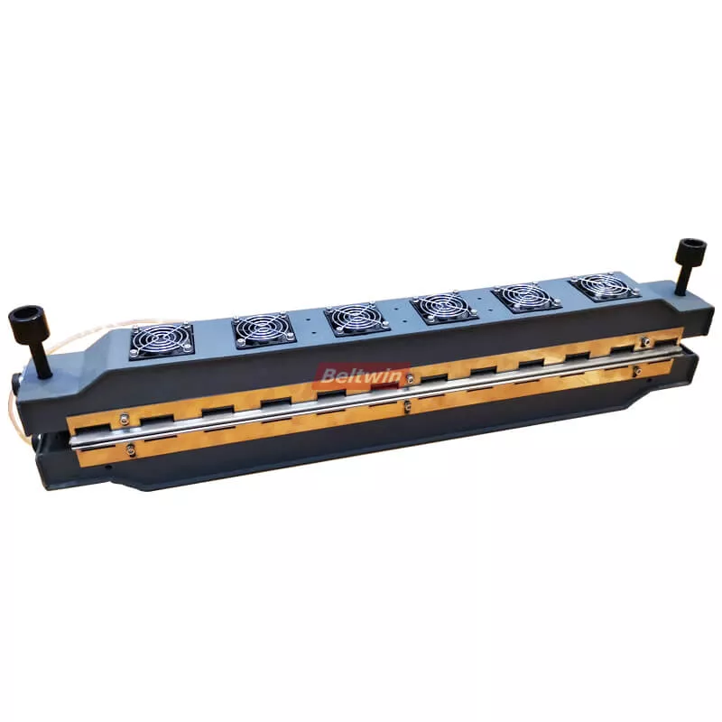 Kompakte Bandspleißpresse mit Luftkühlung 600 x 50 mm