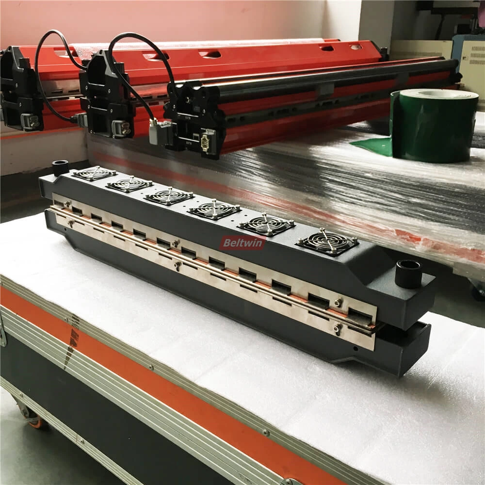 Kompakte Bandspleißpresse mit Luftkühlung 600 x 50 mm