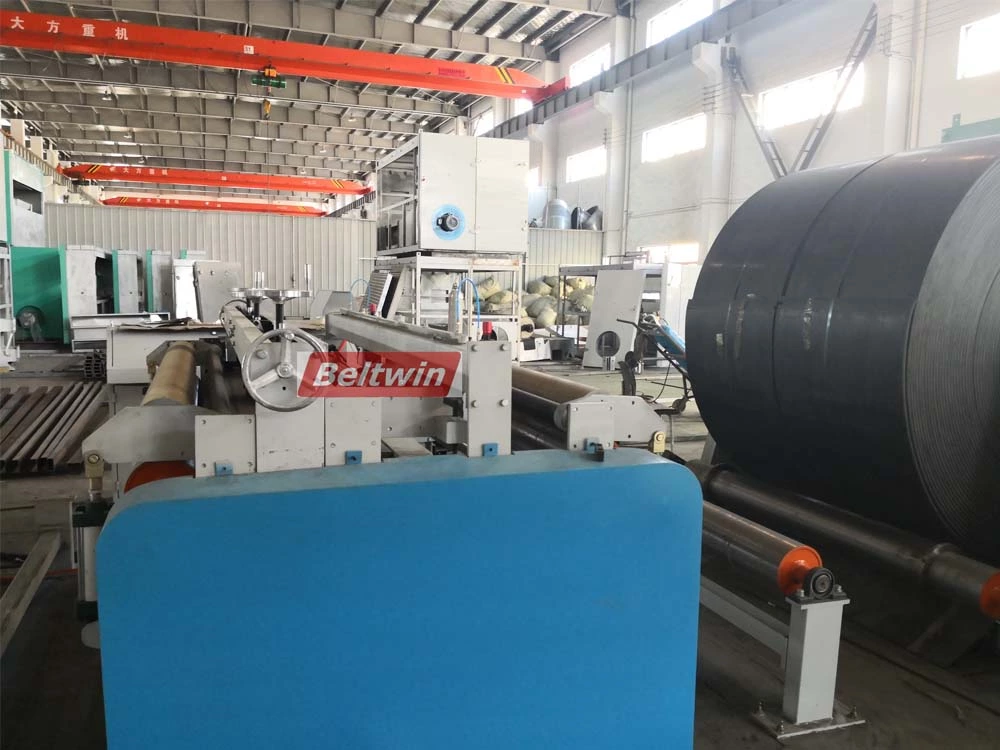 Heavy Duty Belt Slitter für Gummi-Förderband, Schneidemaschine