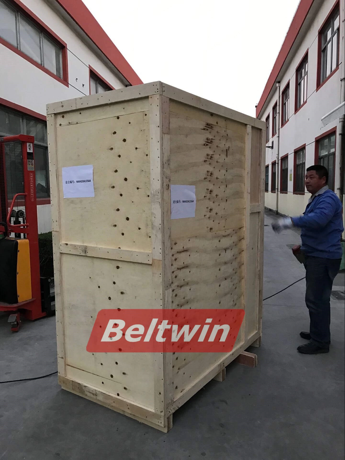 HF-Schweißmaschinenverpackung nach Russland