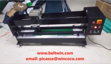 Automatische PVC-PU-Gürtel-Fingerlocher-Schneidemaschine