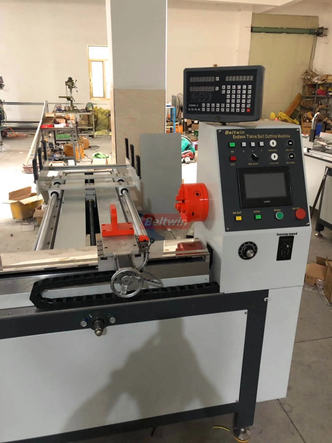 Automatische Zahnriemenschneidemaschine mit doppelter Leistung 120V/220V
