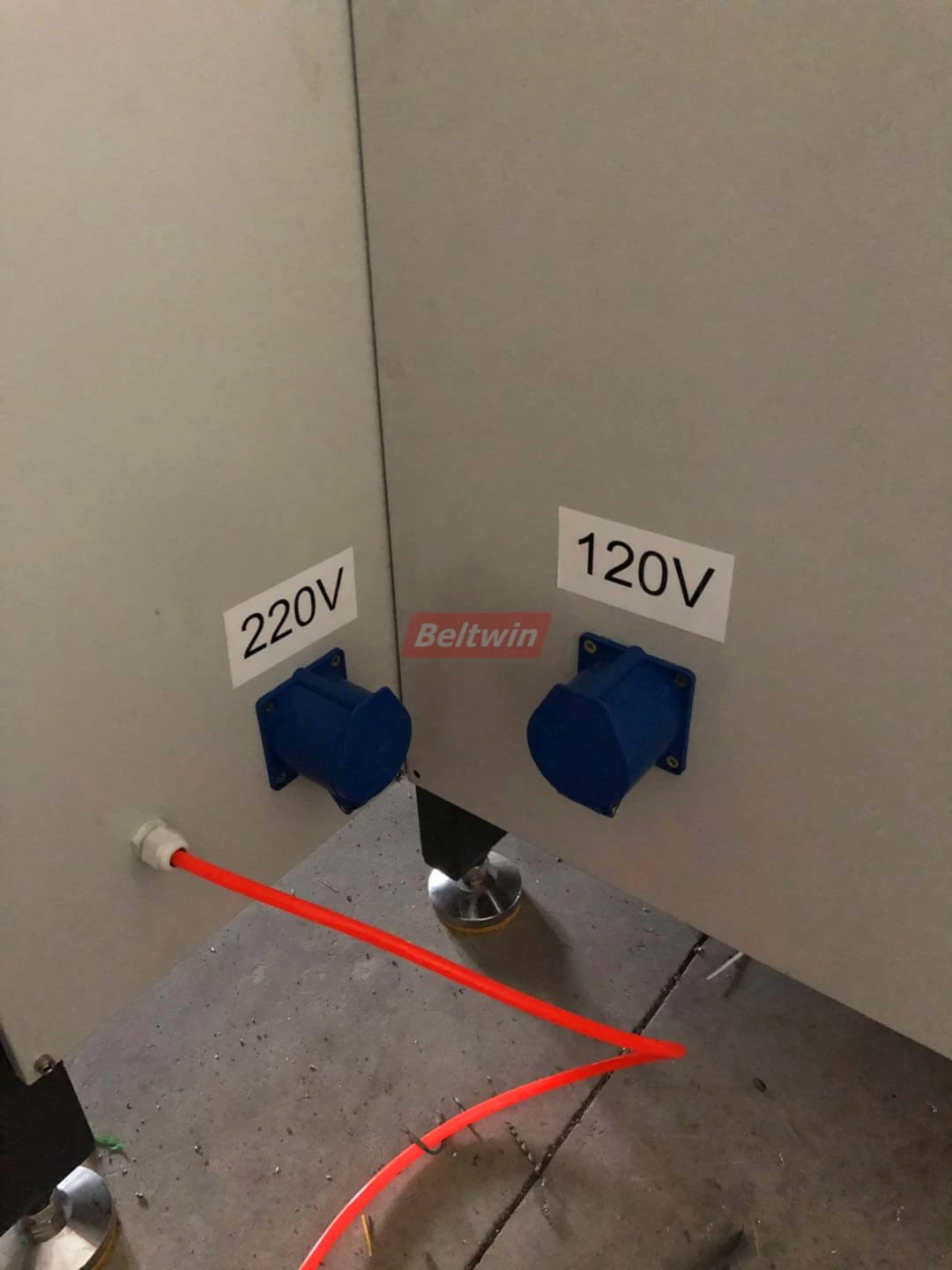 Automatische Zahnriemenschneidemaschine mit doppelter Leistung 120V/220V