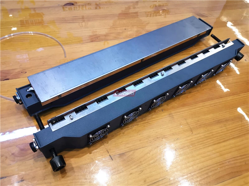 Betriebsvideo für Luftkühlungspresse 600 * 50 mm