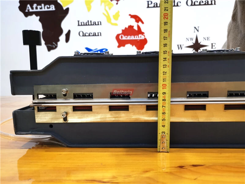 Betriebsvideo für Luftkühlungspresse 600 * 50 mm