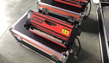 Luftkühlungspressentest vor Auslieferung im Februar 2020