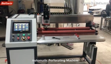 Anzeige der automatischen Perforiermaschine Beltwin