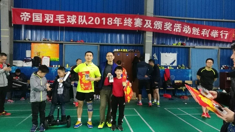 Finale 2018, Beltwin Badminton Club wurde Zweiter!!!