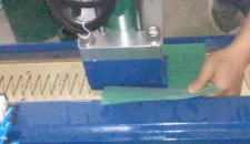 Fingerstanzen für Stufenfinger über 3-lagigem Gürtel