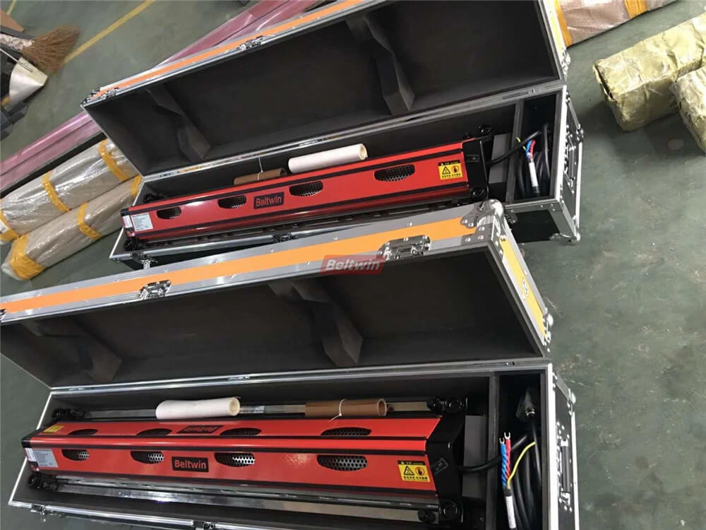 Lieferung von 6 Luftkühlpressen nach Großbritannien