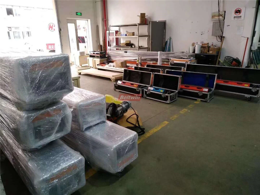 Lieferung von 6 Luftkühlpressen nach Großbritannien