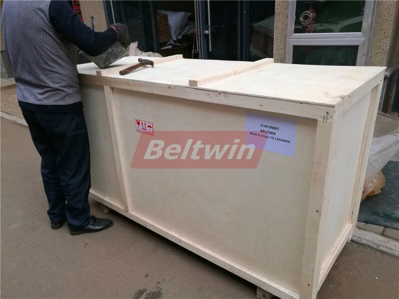 Luftkühlpresse PA-900 Lieferung nach Colombo, Libanon
