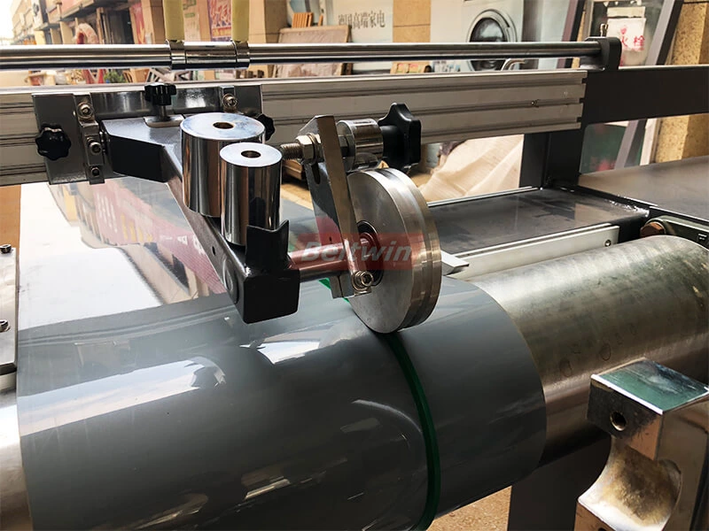 Bandführungsmaschine 3000 mm Test und Lieferung in die Niederlande