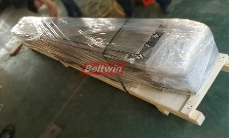 Beltwin 3400 x 150 mm Wasserkühlungspresse Lieferung nach Kolumbien, effektive Länge: 3200 mm
