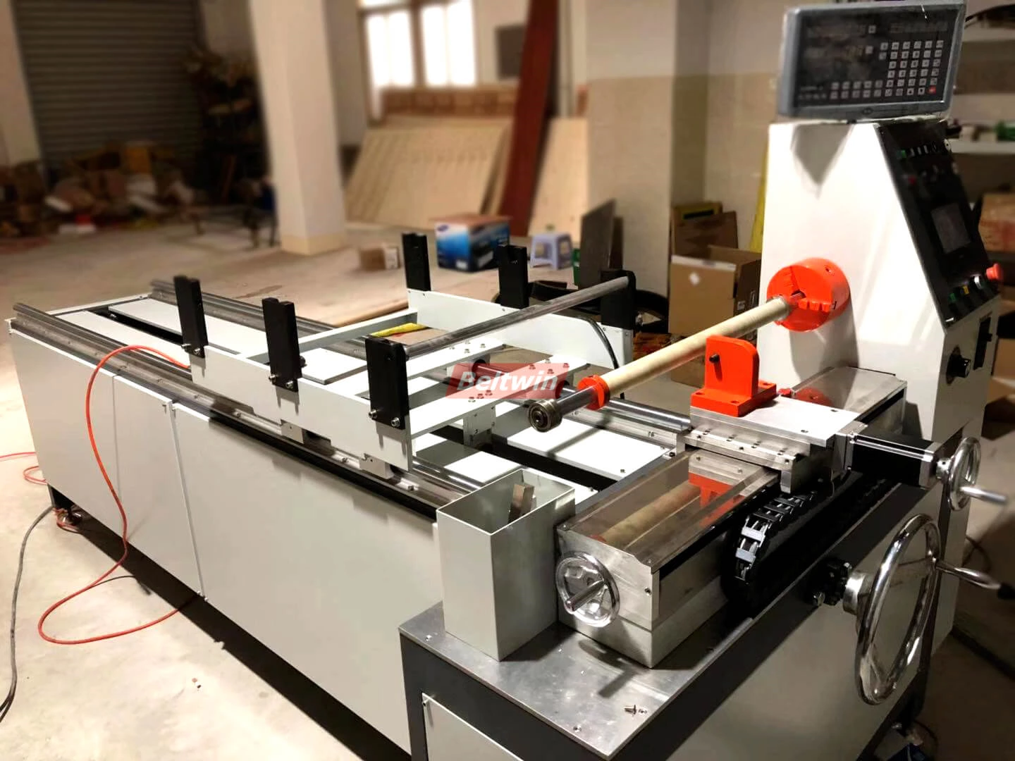 Automatische Zahnriemen-Schneidemaschine Finish-Produktion