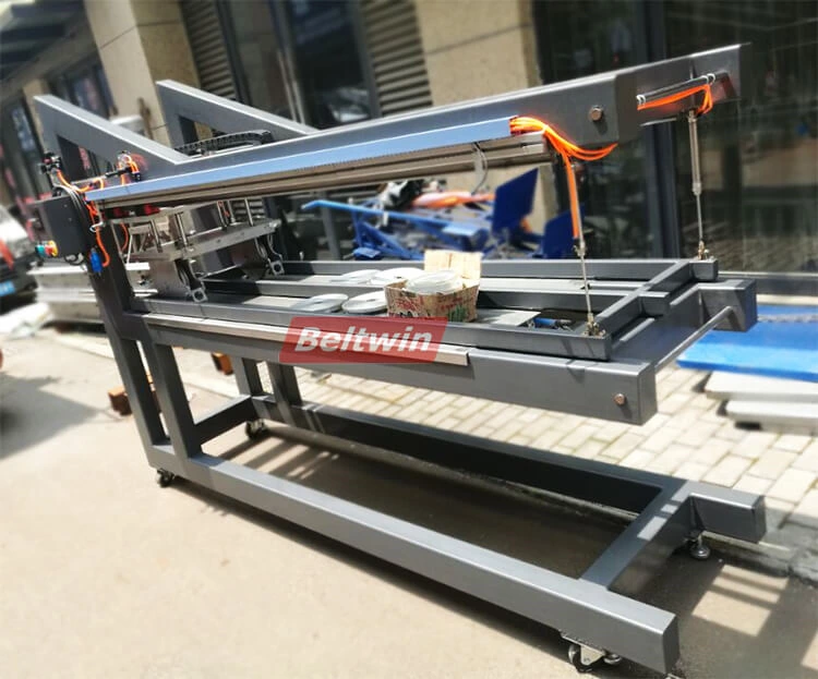 Beltwin Spezielle kundenspezifische Stollenschweißmaschine für 1500 mm breite PVC/PU-Gürtel