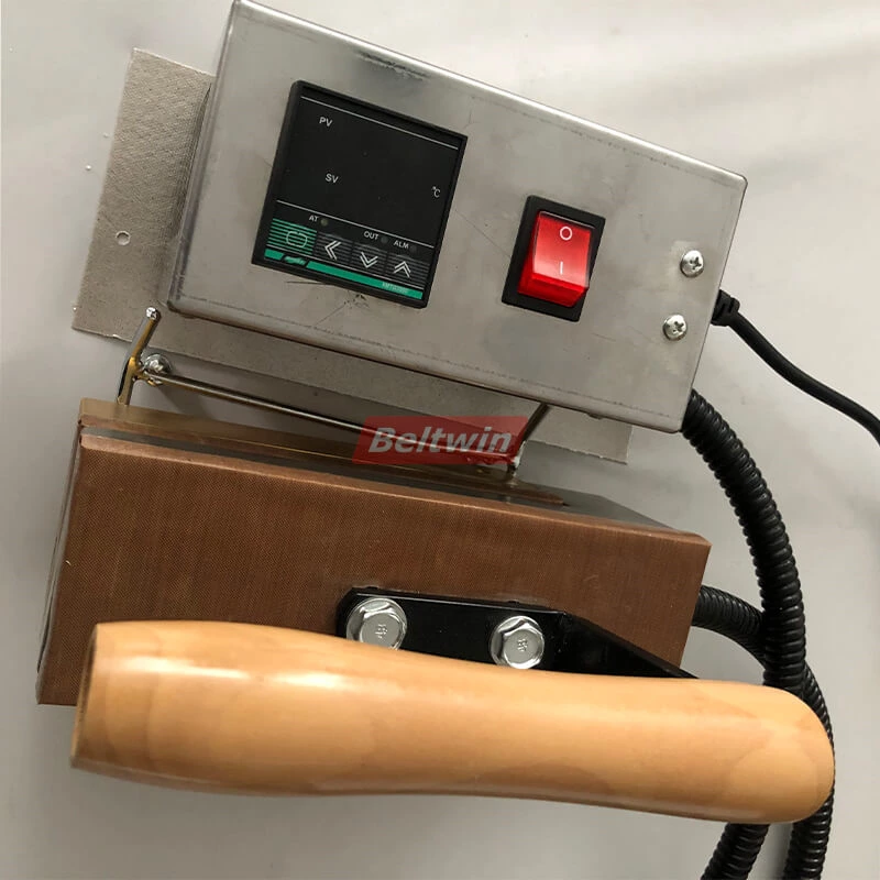 Tragbare PTFE-Teflon-Bandschweißeisen-Heißverbindungspresse