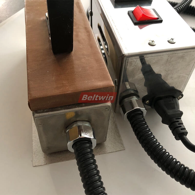 Tragbare PTFE-Teflon-Bandschweißeisen-Heißverbindungspresse