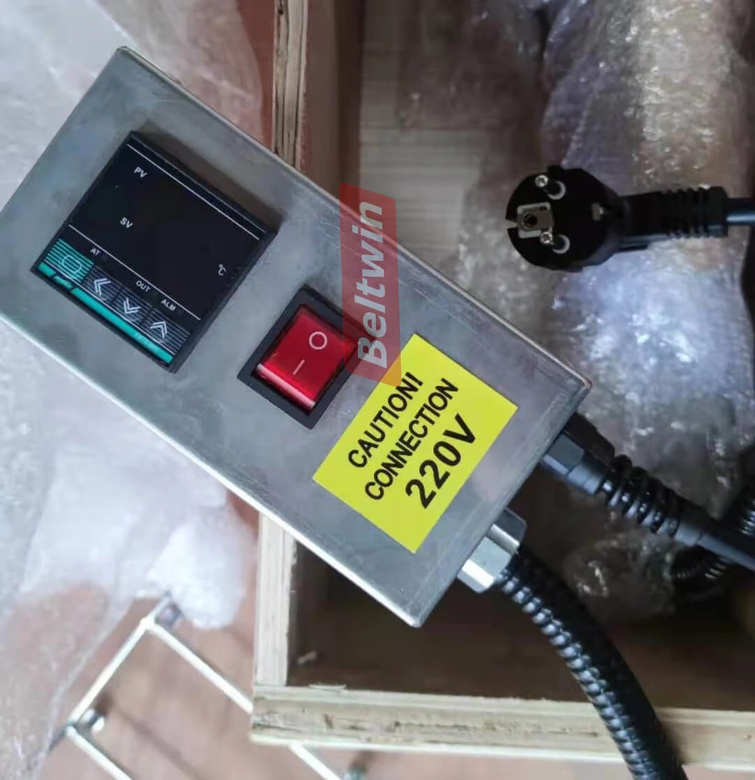 Tragbare PTFE-Teflon-Bandschweißeisen-Heißverbindungspresse