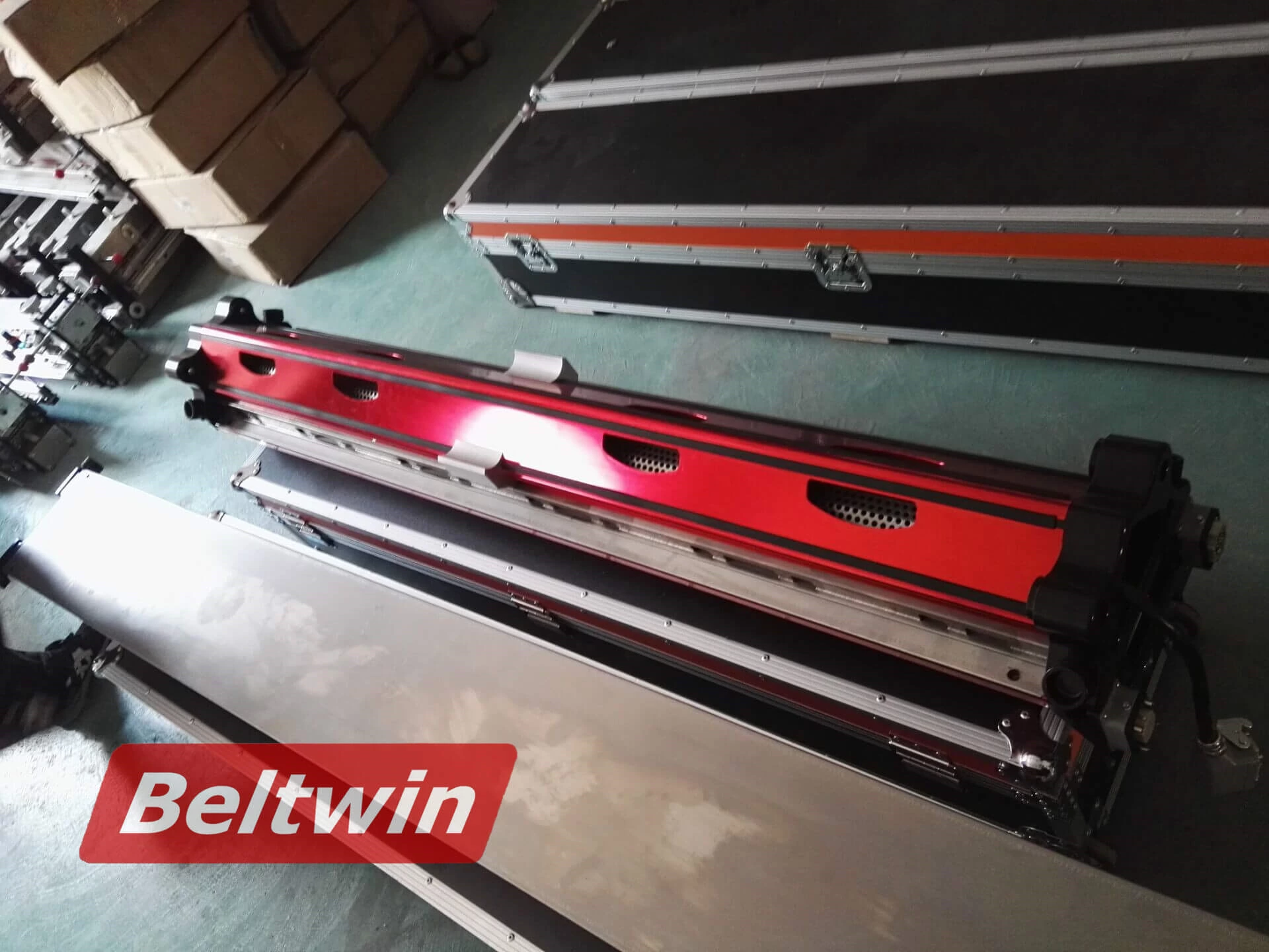 Gutes Feedback für Luftkühlpresse und Schälmaschine aus den USA