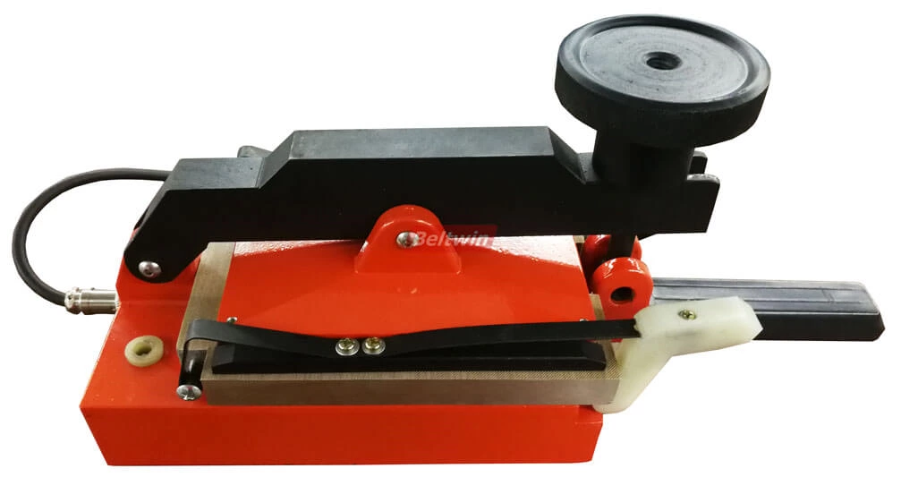 Klassische Riemenspleißpresse für Spindelbänder, Flachriemen und Maschinenriemen