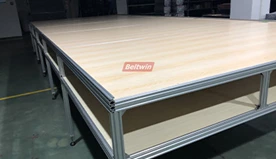 Beltwin 2.5 Meter breite Förderband-Werkbank, kann angepasst werden.