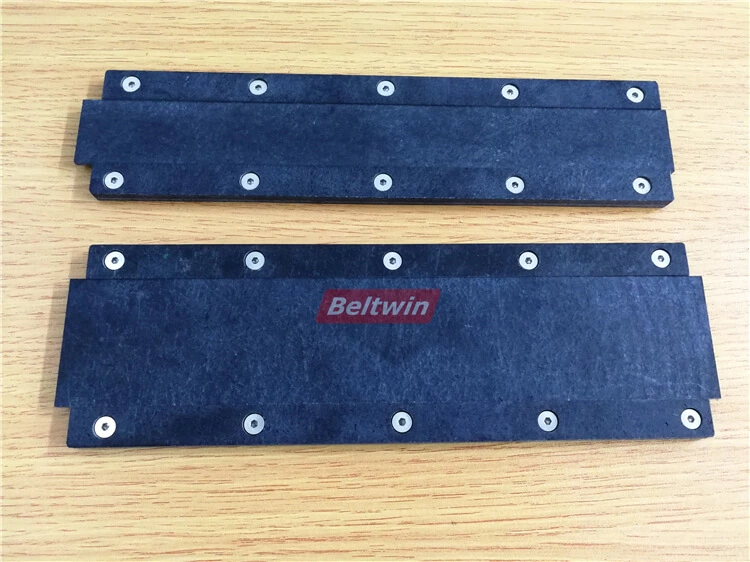 Heizklammerpresse zum Metallspleißen von Tangentialriemen, Maschinenriemen, Transport- und Prozessriemen