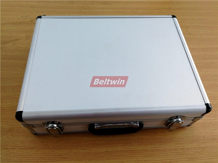 Heizklammerpresse zum Metallspleißen von Tangentialriemen, Maschinenriemen, Transport- und Prozessriemen