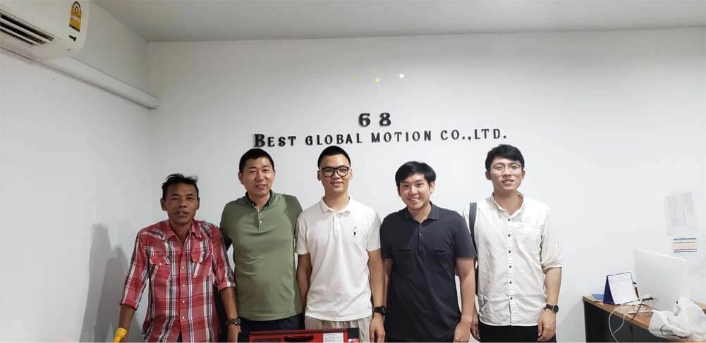 Schöne Reise für den Besuch von Thailands Kunden 2019