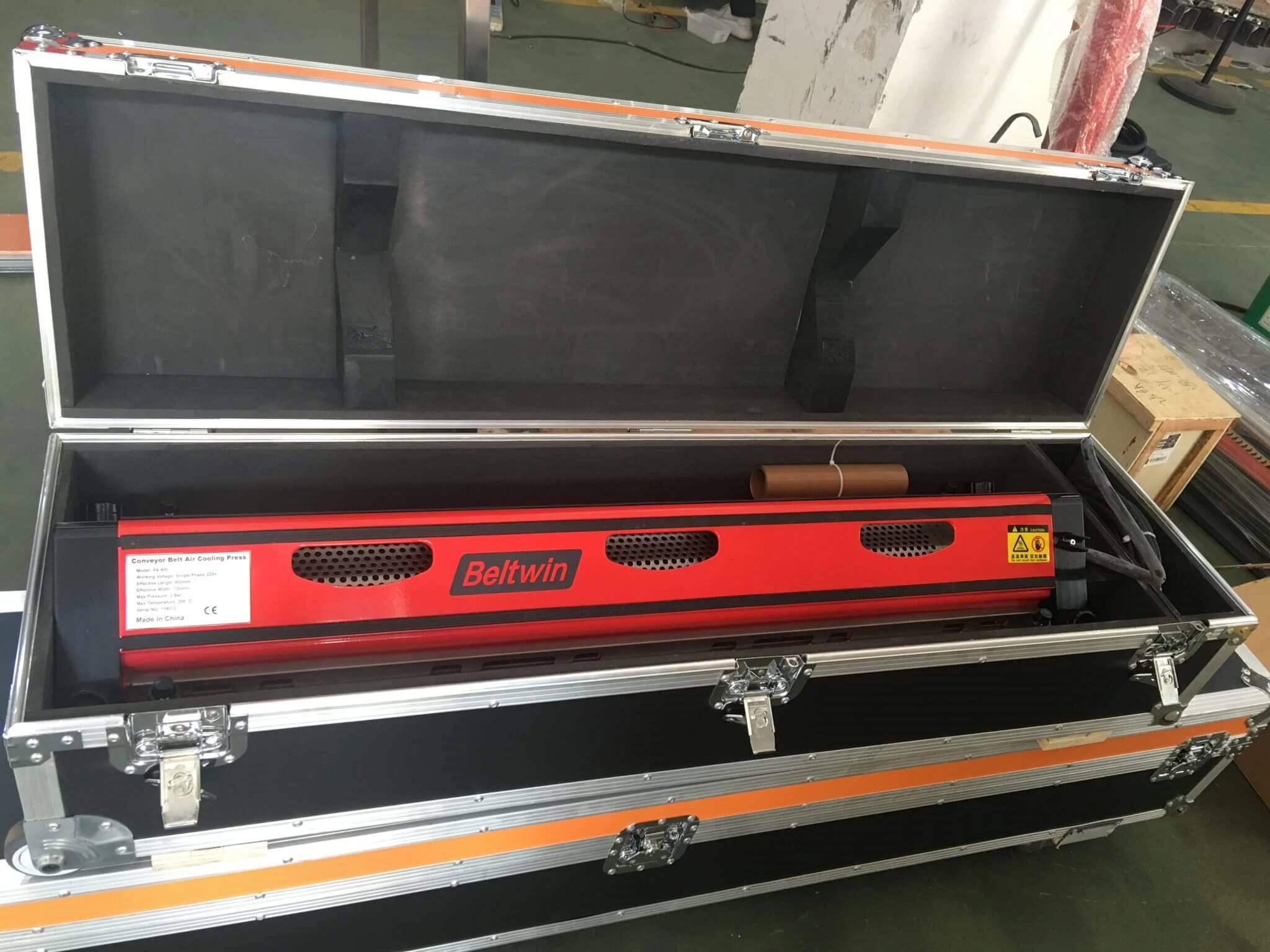 Lieferung der PA900 & PA1500 Luftkühlpresse nach Deutschland
