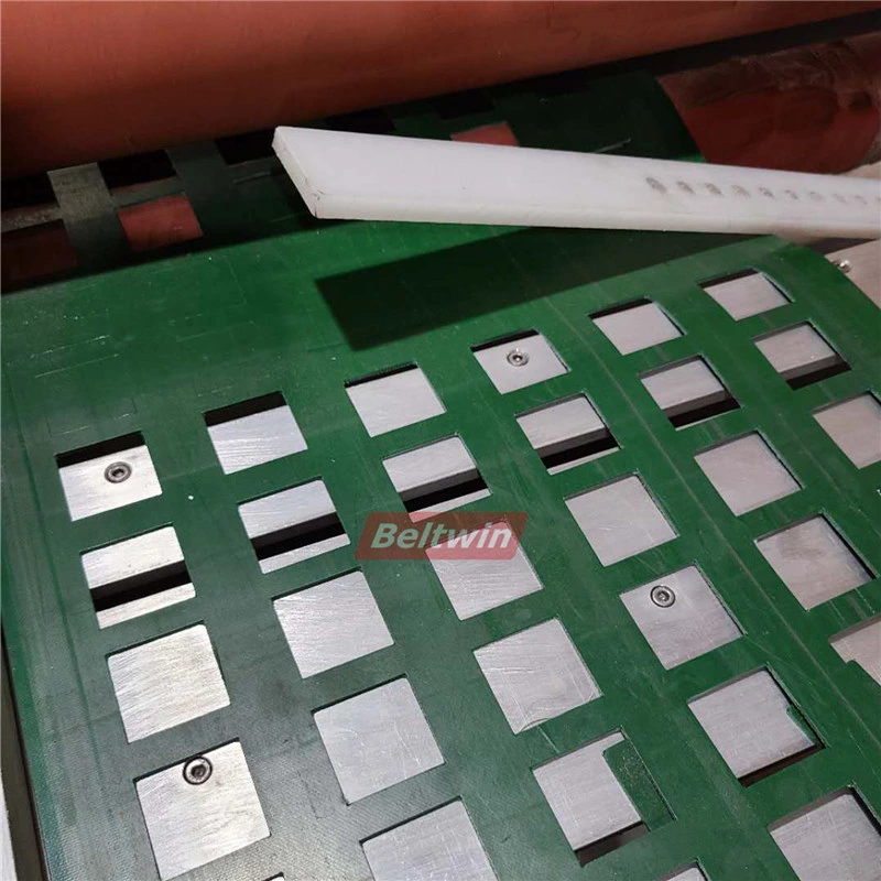 2000 mm breite Stanzmaschine für PVC-PU-Gürtel, runde, quadratische, ovale Löcher