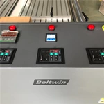 Conveyor Belt Slitter with Winder & Rewinder (Verbesserte Version)