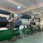 Strapazierfähiges, bodenstehendes Stoffbandrollen-Lagerregal