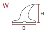PVC/PU Stollen /Seitenwand /Führung
