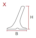 PVC/PU Stollen /Seitenwand /Führung