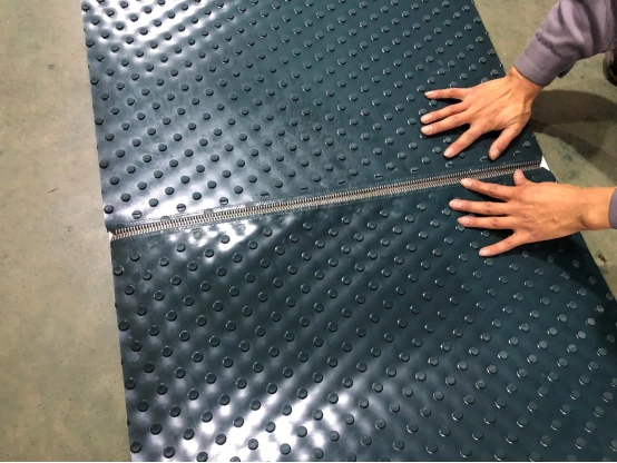 So spleißen Sie PVC-Fördergurte mit runden Stollen