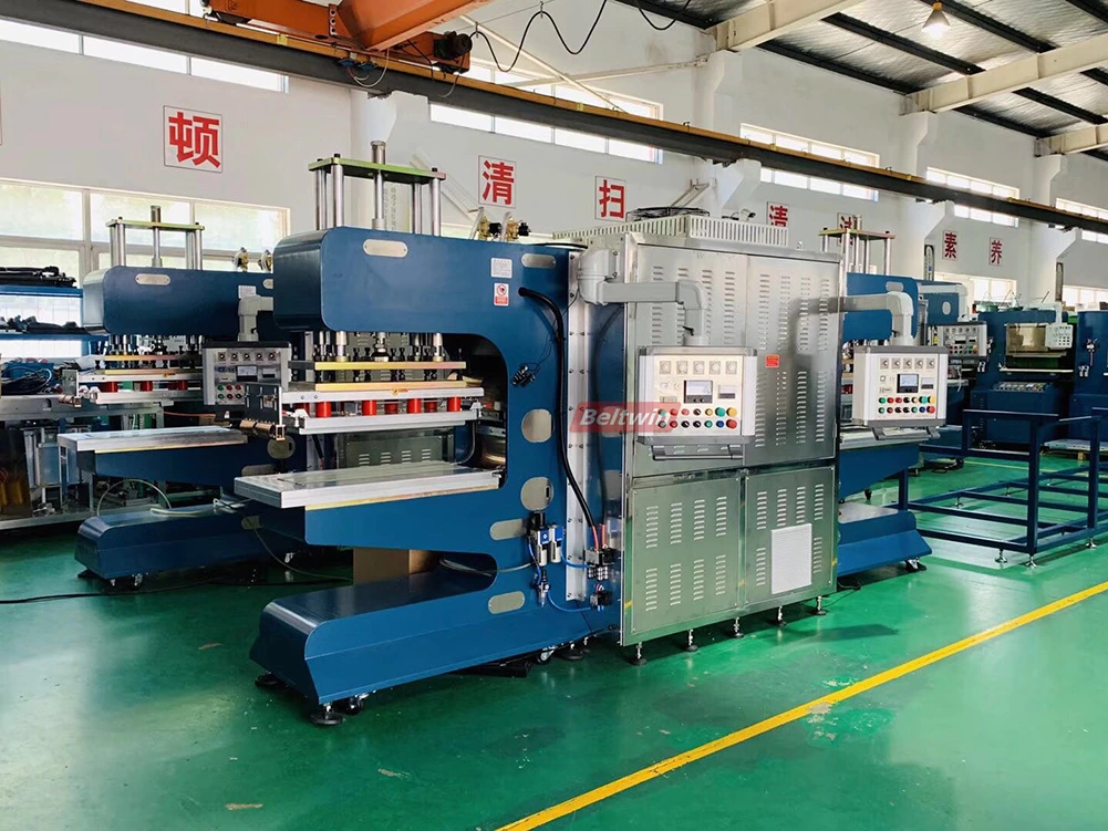 25KW Hochfrequenz-Schweißgerät für Laufband, PVC-PU-Gürtelspleiß und Schweißbügel-Seitenwand, Führung