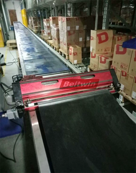 EINE VON BELTWIN VOR-ORT-SPLEISS-ARBEITSERFAHRUNG