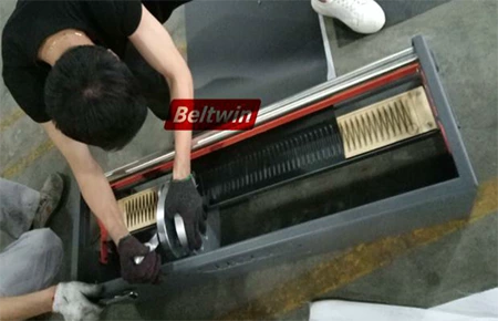 EINE VON BELTWIN VOR-ORT-SPLEISS-ARBEITSERFAHRUNG