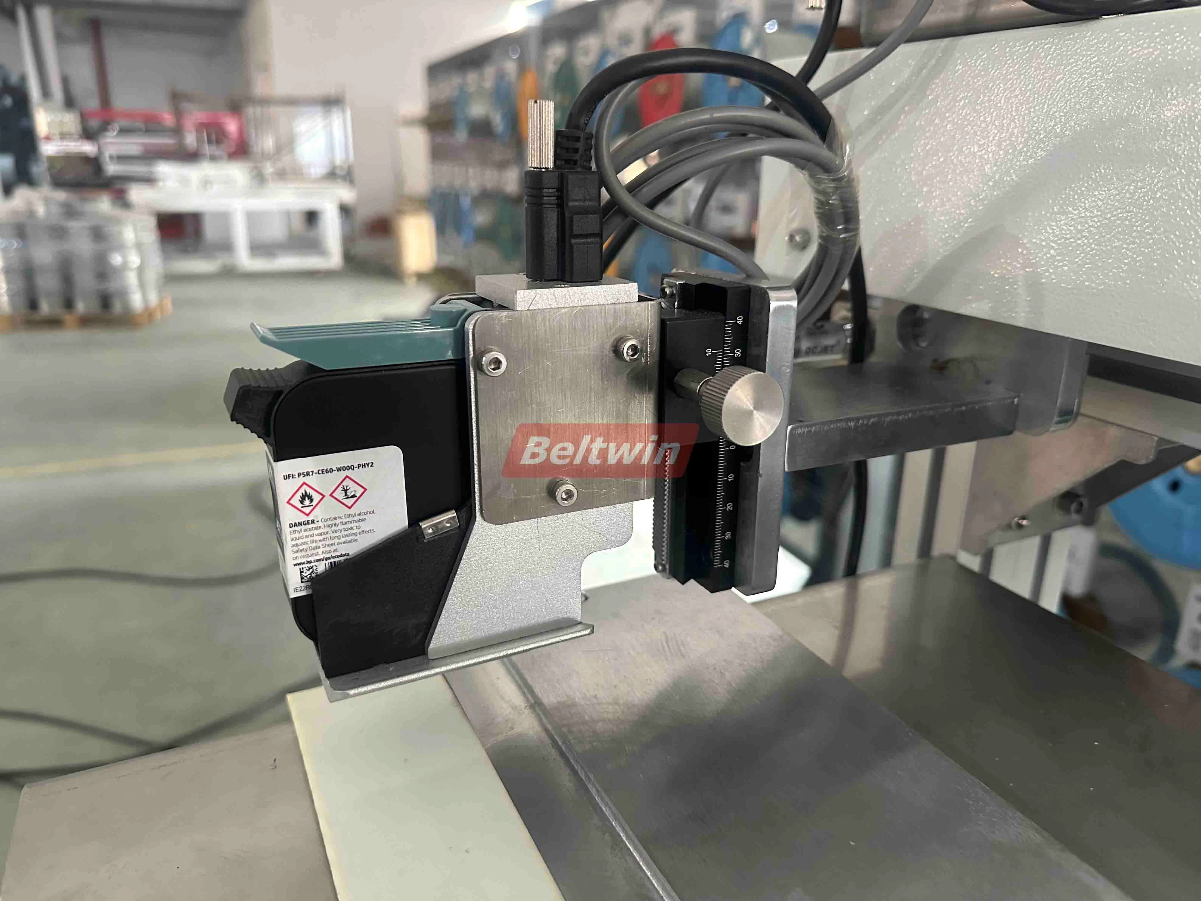 PU-Zahnriemendruckmaschine