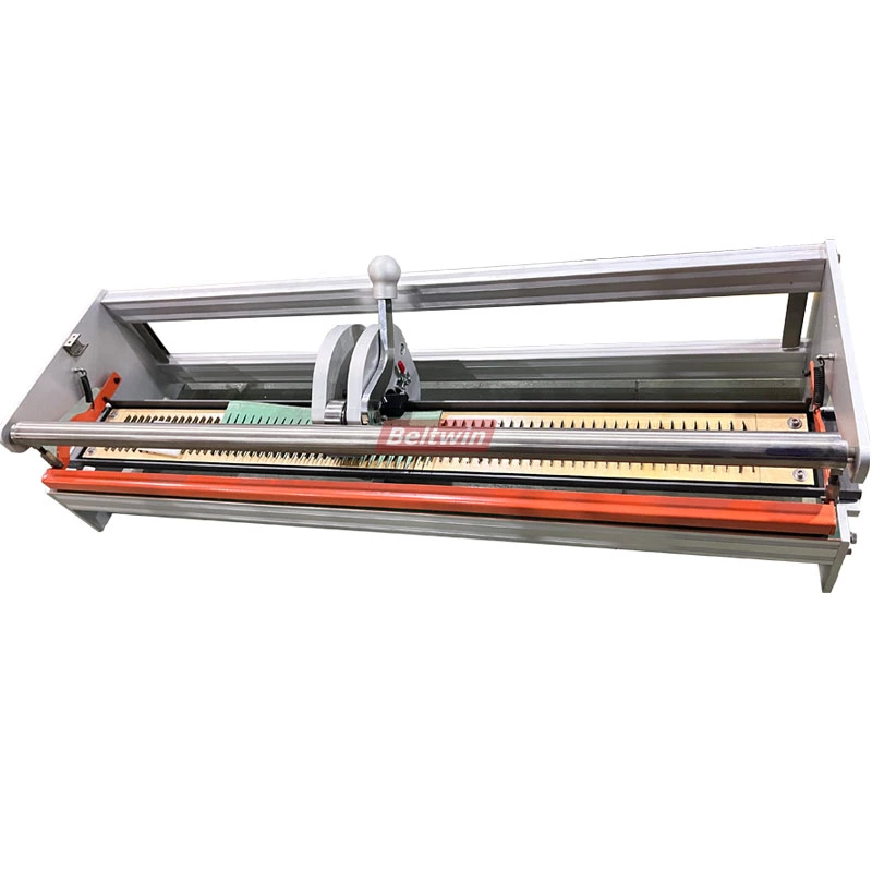 Leichter PVC-PU-Gürtel, manueller Fingerstanzer