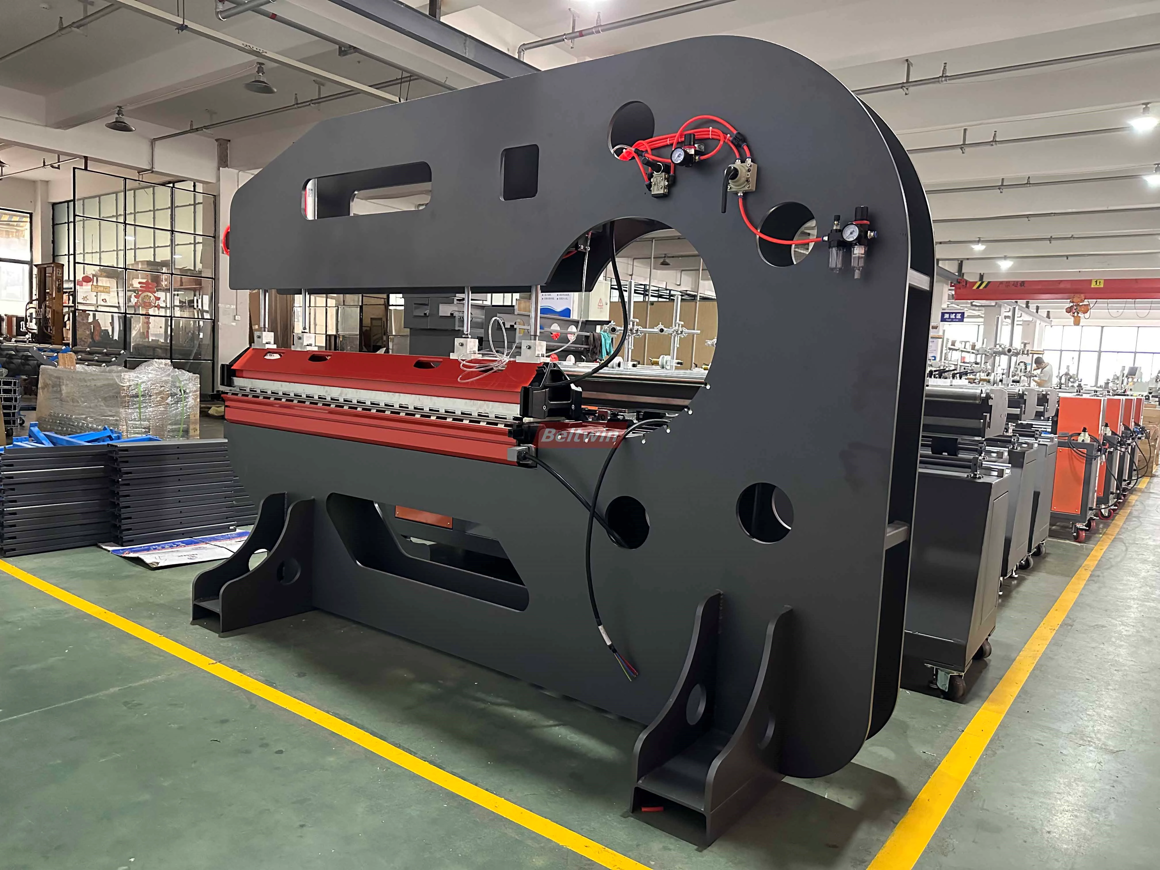 Luftkühlungs-Spleißpresse Längsverbindung PVC PU-Förderband