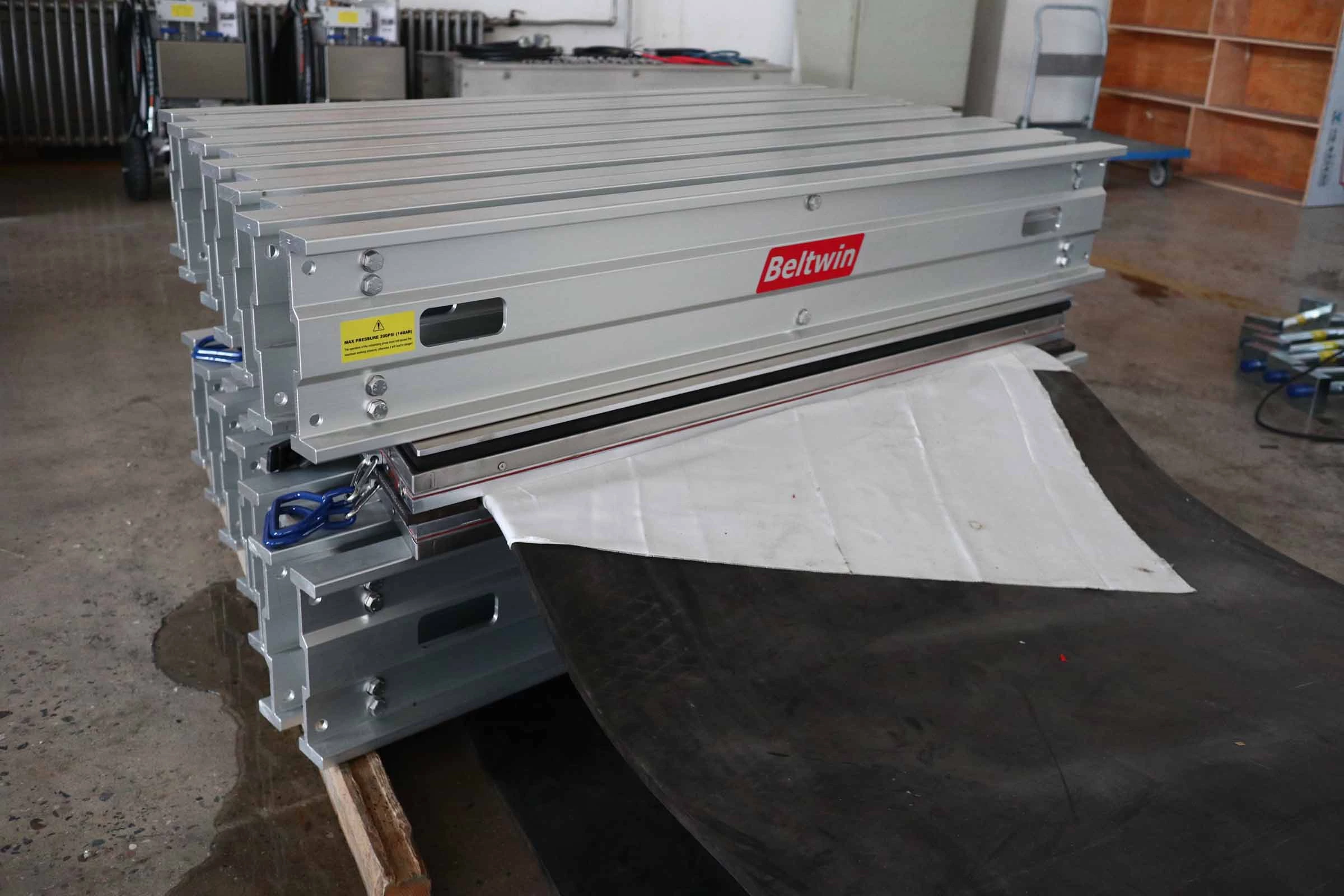 Querstangenteile aus Aluminiumlegierung für Gummi-Förderband-Vulkanisierer