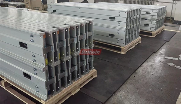 Querstangenteile aus Aluminiumlegierung für Gummi-Förderband-Vulkanisierer