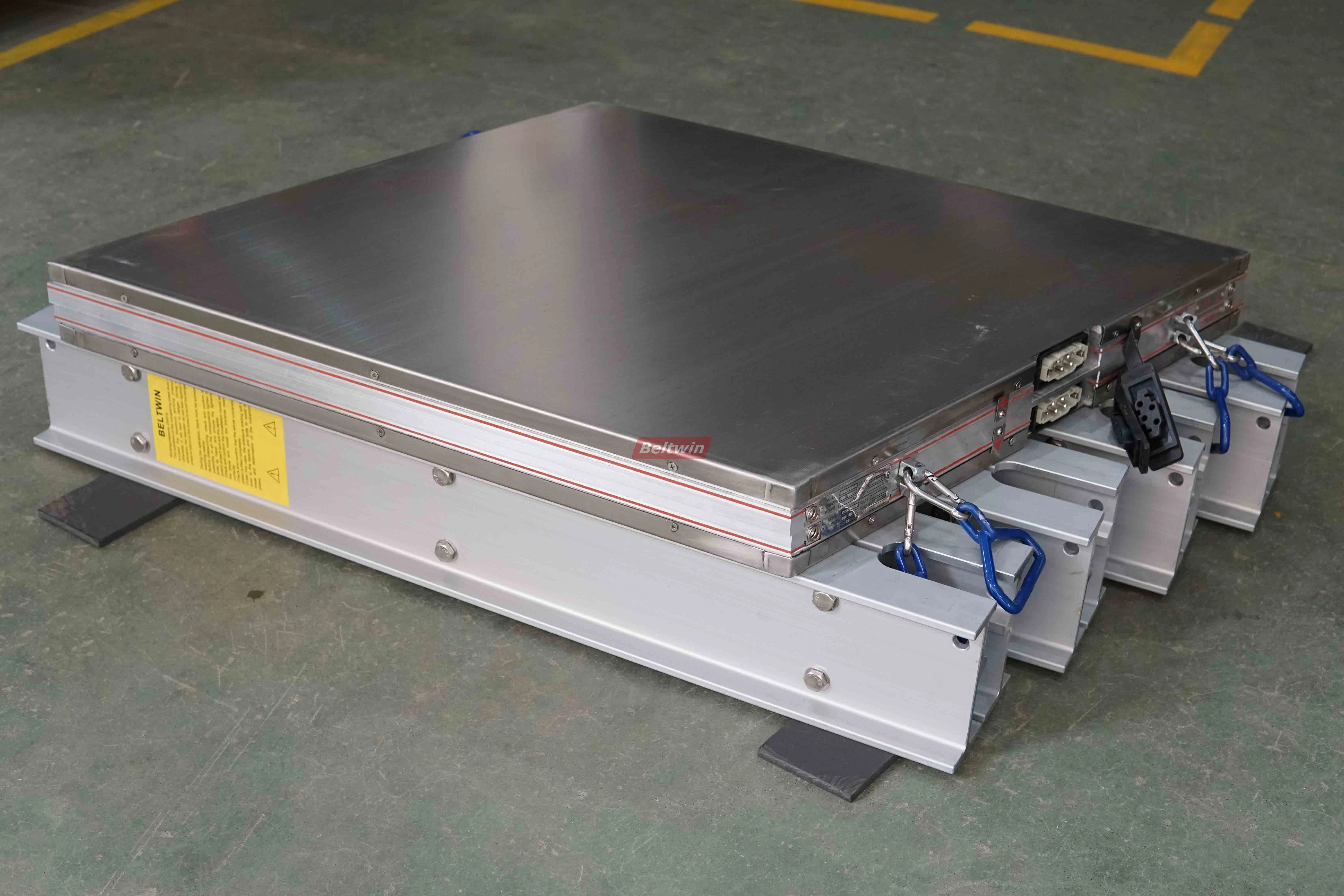 Heizplattenteile für Gummiförderbänder