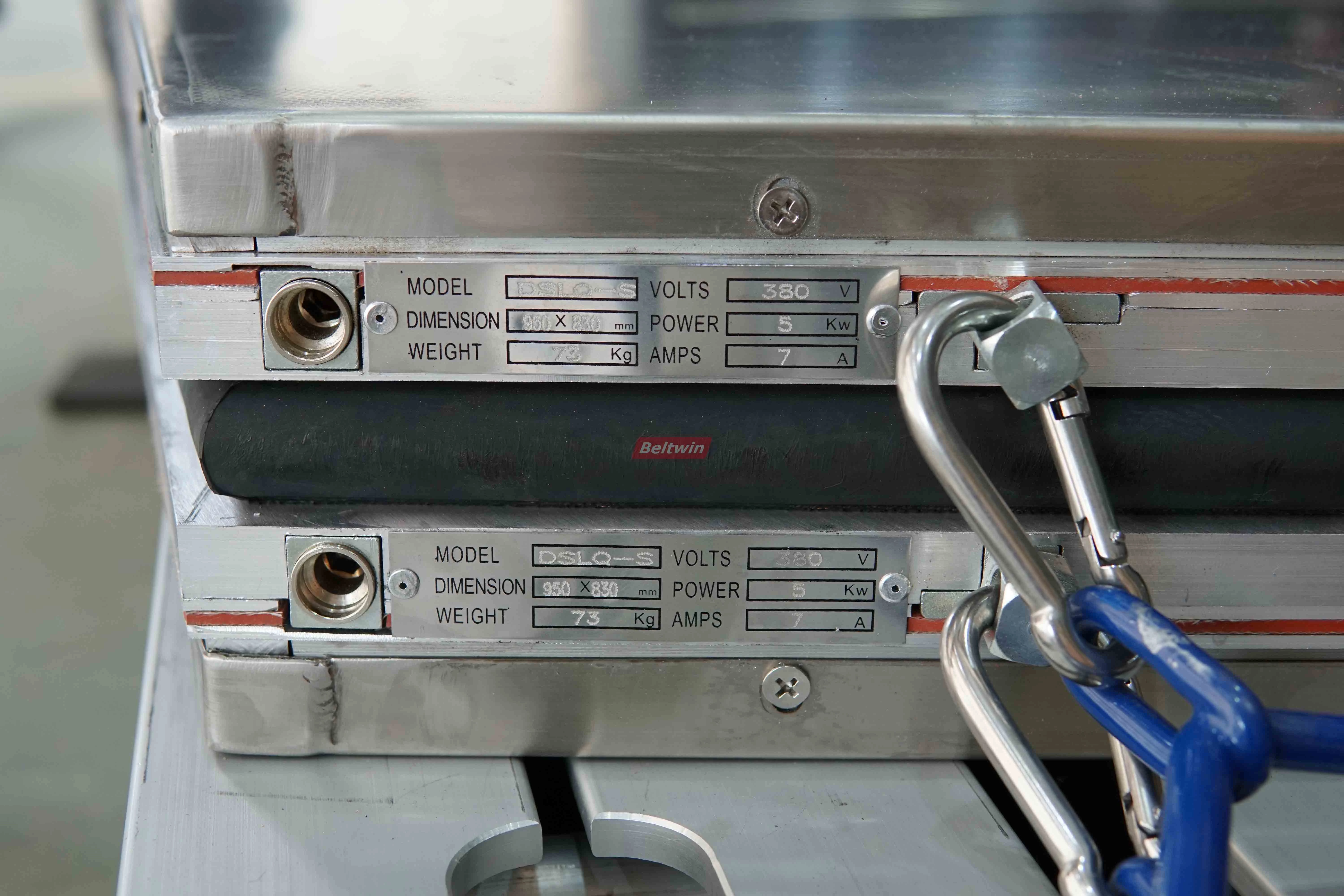 Heizplattenteile für Gummiförderbänder