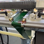 Endlosband-Schneidemaschine CD350 für PVC/PU, Teflon, Zahnriemen