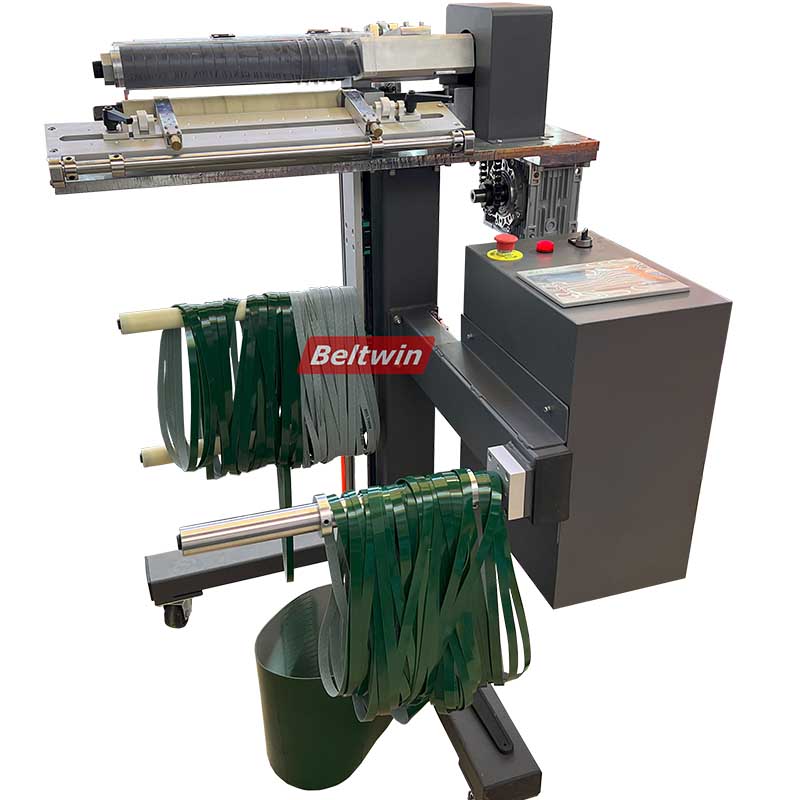 Endlosband-Schneidemaschine CD350 für PVC/PU, Teflon, Zahnriemen